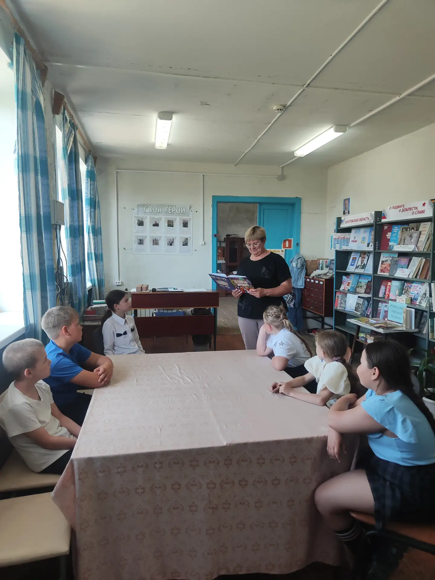 В селе Николевка состоялось мероприятие «К сокровищам родного слова», посвящённое Дню славянской письменности и культуры