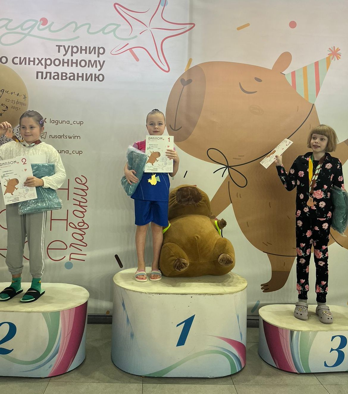 Балаковские синхронистки «взяли» 7 золотых медалей на турнире в Москве