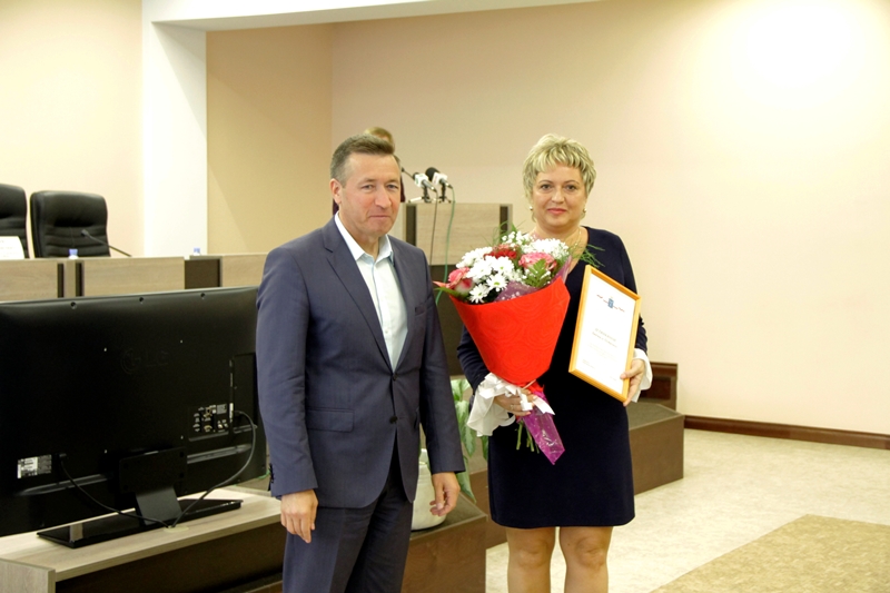 На постоянно действующем совещании прошло вручение благодарственных писем