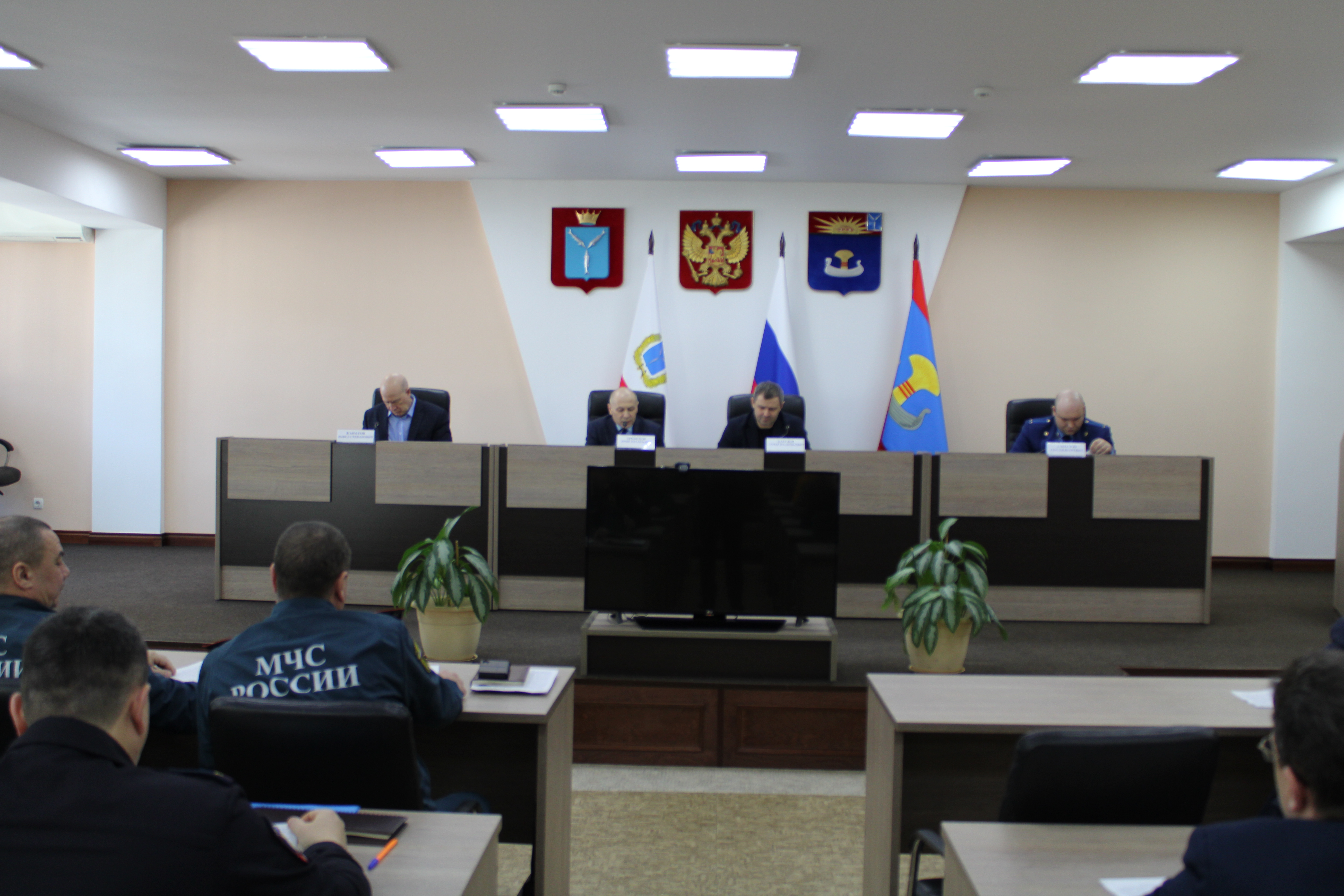Заседание КЧС и ОПБ при администрации Балаковского муниципального района