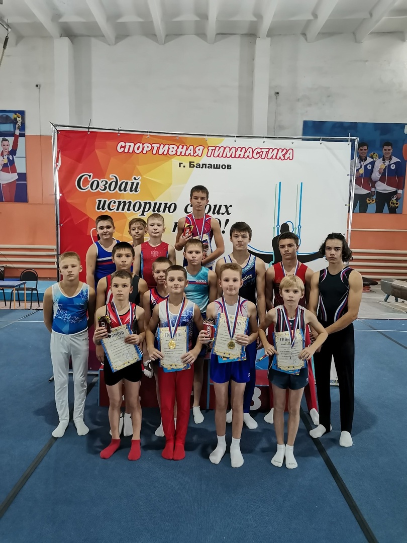 Команда спортивной школы «Олимпик» приняла участие в областных соревнованиях по спортивной гимнастике