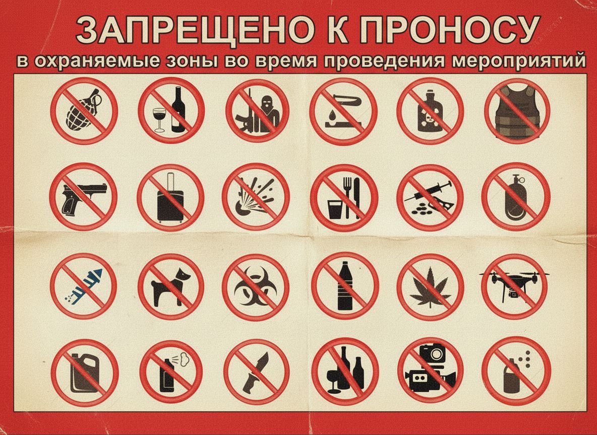 Напоминаем о правилах посещения культурно-массовых мероприятий