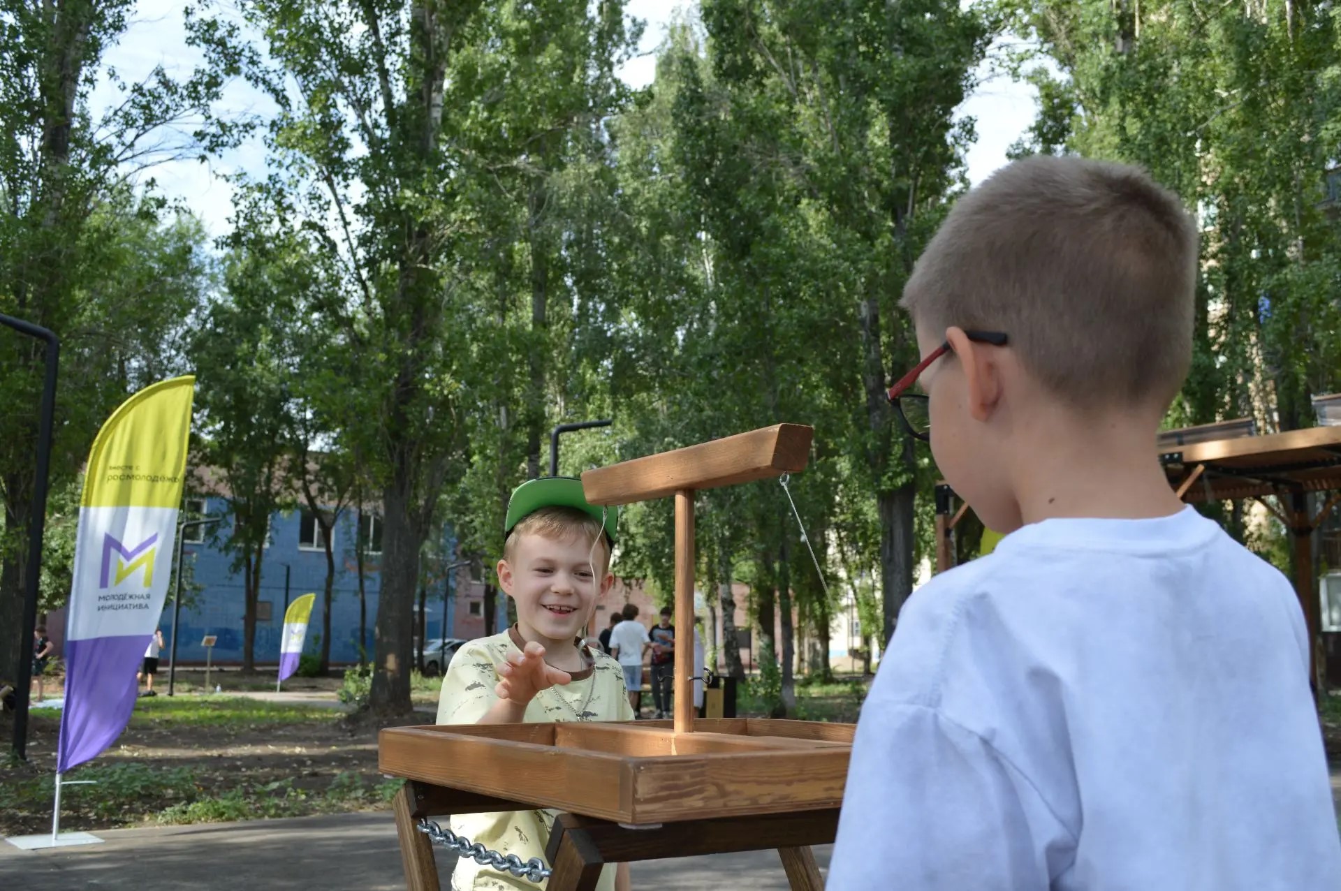 В новом сквере у «Золушки» проходят первые мероприятия