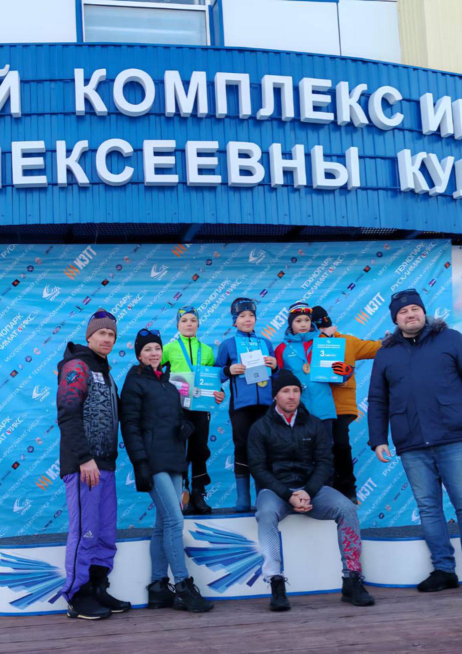 На Республиканских соревнованиях в Ижевске балаковские лыжники заняли 1 и 2 место