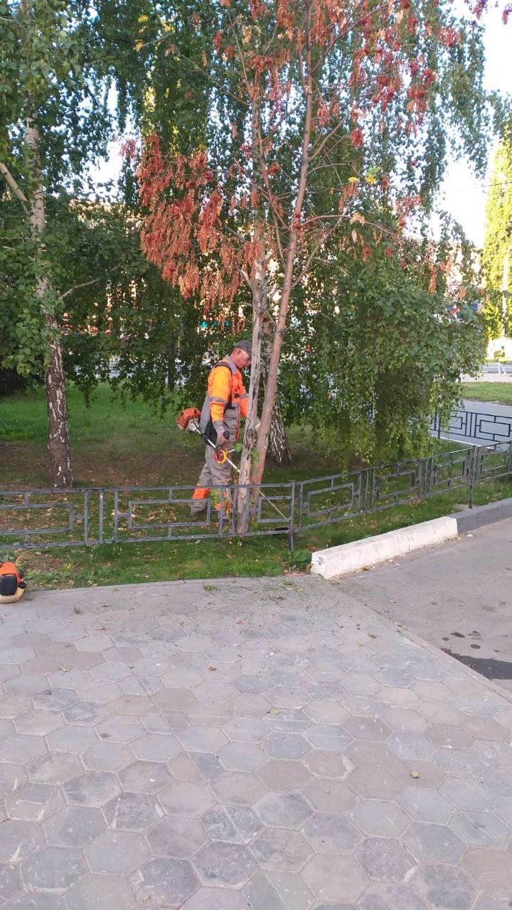 В Балакове ежедневно ведутся работы по благоустройству. Сегодня задействовано 52 единицы техники и около сотни рабочих