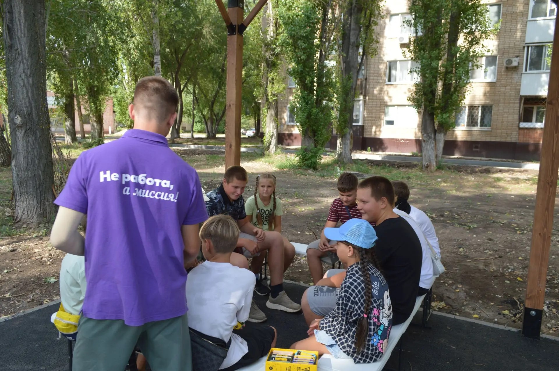 В новом сквере у «Золушки» проходят первые мероприятия