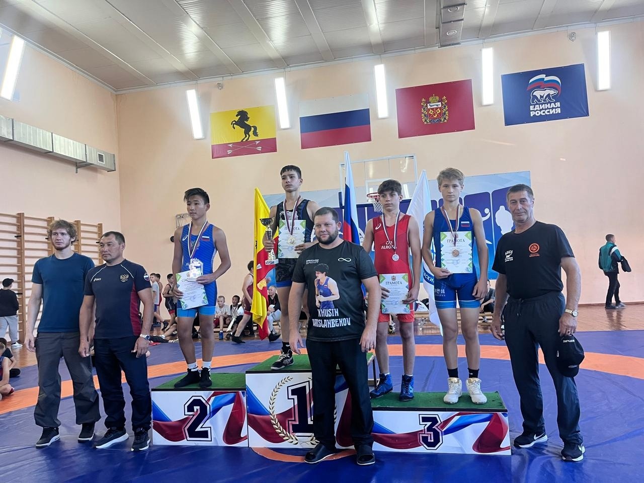 Итоги соревнований спортшколы "Олимпик": греко-римская борьба, дзюдо