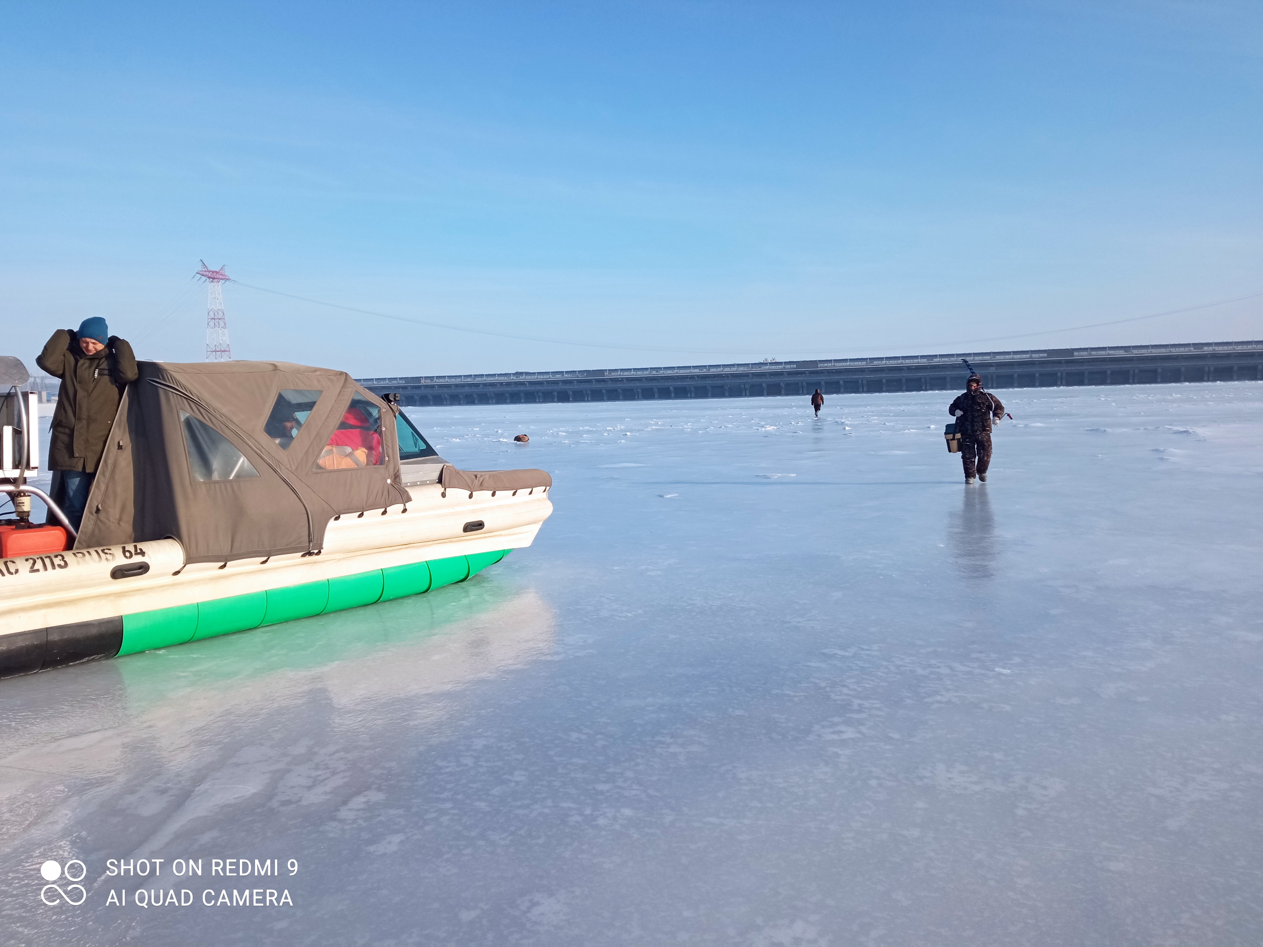 Состоялся очередной рейд по безопасности на водных объектах в зимний период