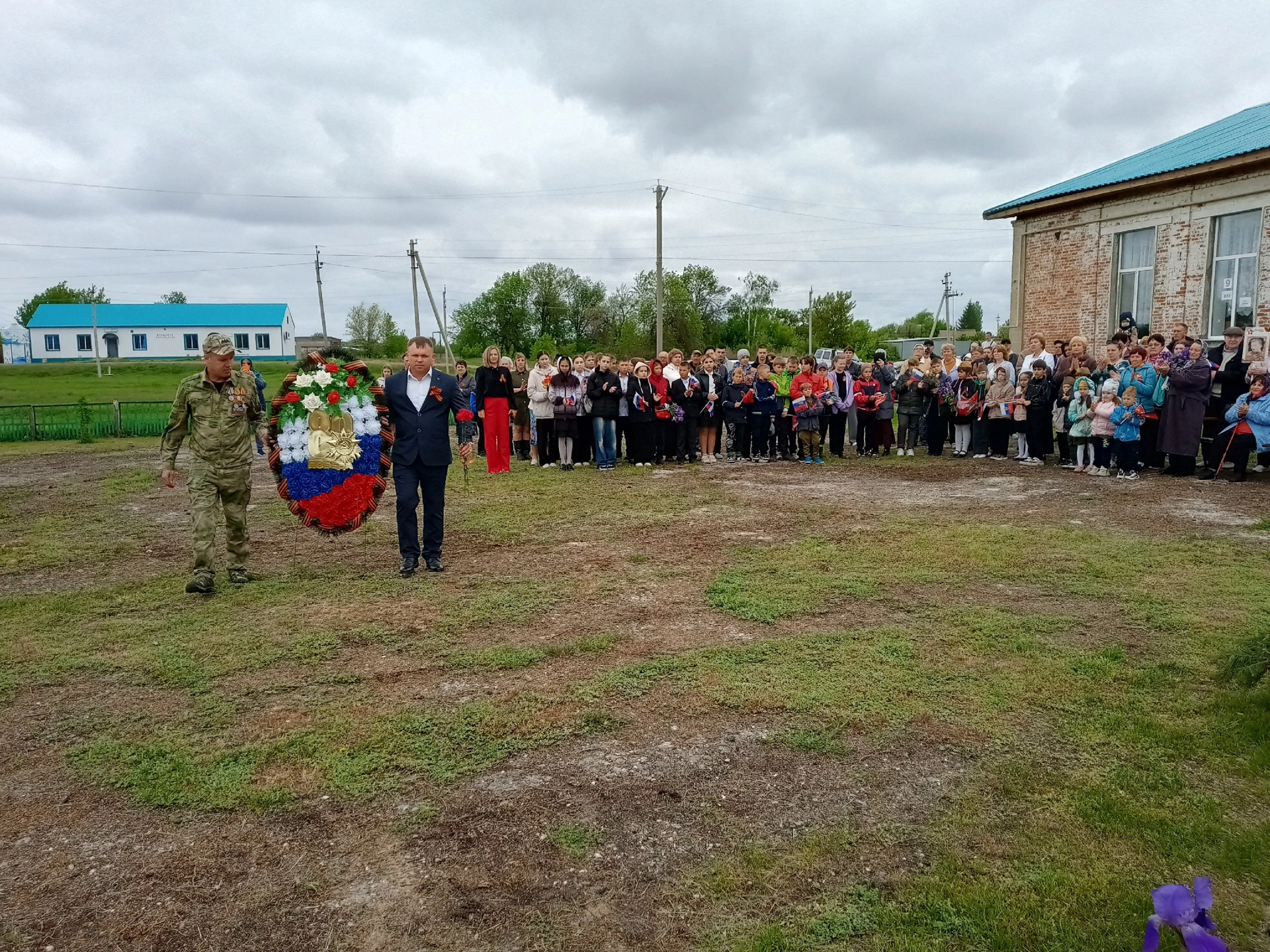 В селах Быково-Отрогского муниципального образования прошли мероприятия, посвященные Дню Победы