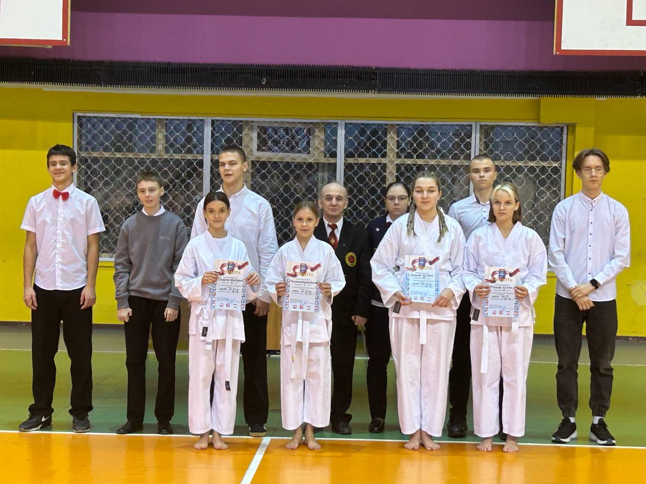 В «Альбатросе» состоялось спортивно-массовое мероприятие по каратэ