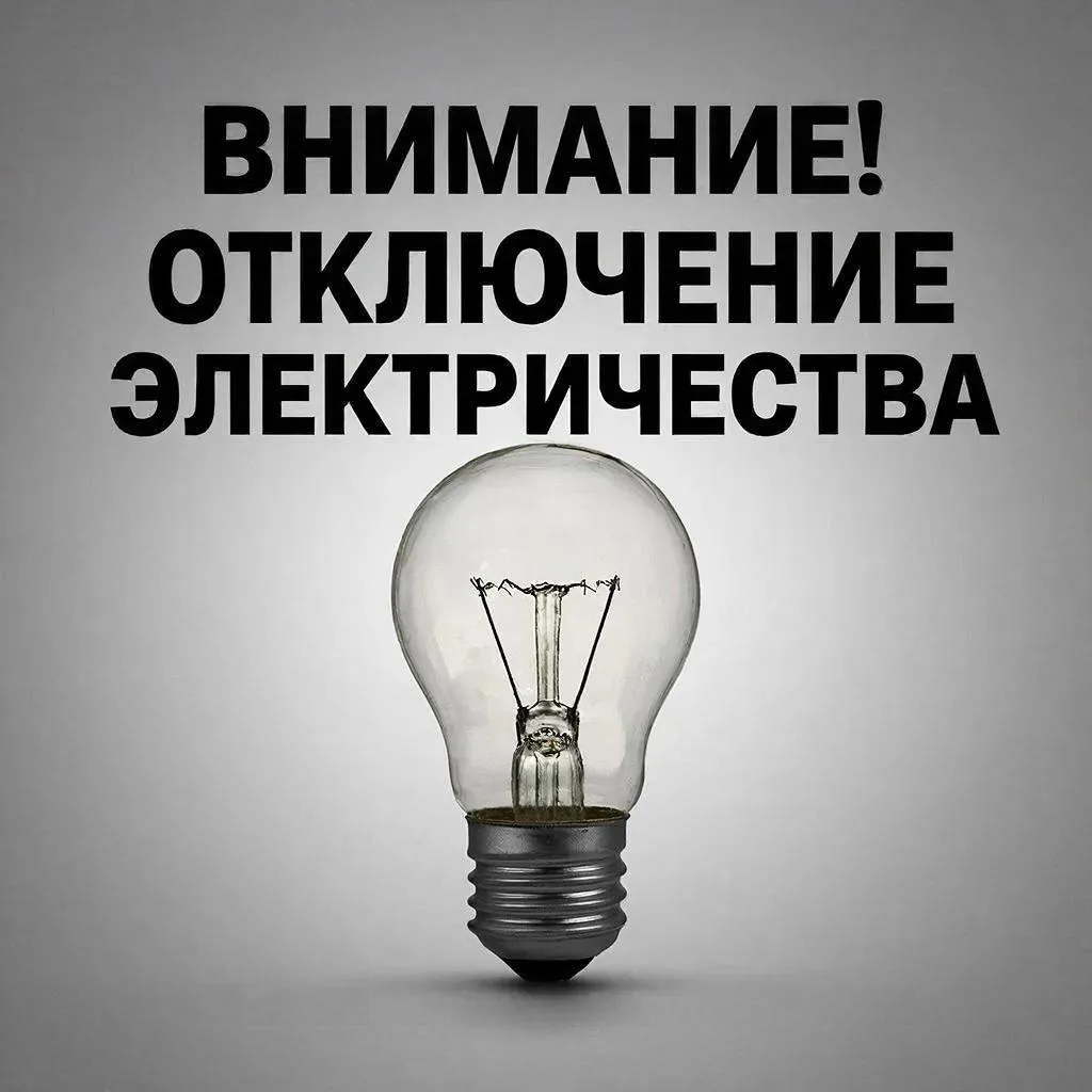 Плановые отключения электроэнергии на 06 июля 2026 года