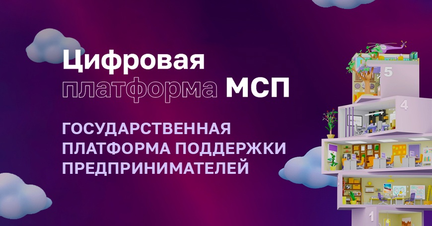 Сервисы для бизнеса и меры господдержки на МСП.РФ