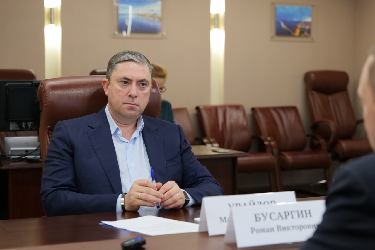 Губернатор Роман Бусаргин встретился с заместителем Министра сельского хозяйства Российской Федерации Максимом Увайдовым