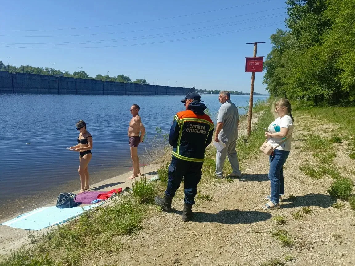 Сегодня в  Балаково прошел профилактический рейд по безопасному поведению на воде